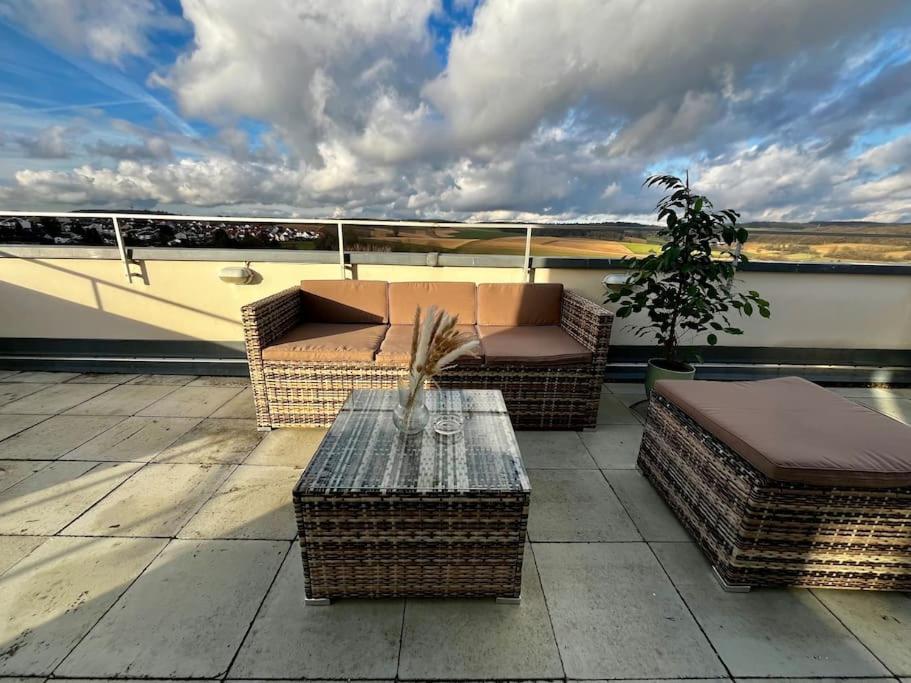 Charmante Penthouse - Therme Badewelt - Museum In Sinsheim Hoffenheim Luaran gambar